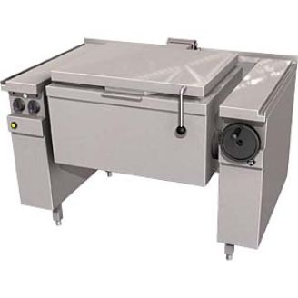 Teglia a gas MKN 2/1 GN, 80 L, fondo in acciaio inox, serie 850, 2061440C