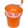 Saro salatspinner, orange, manuel, diam. 330mm / H 430mm, RENA 121 - 12 liter