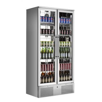 Refrigerador de barra Combisteel alto em aço inoxidável 458L