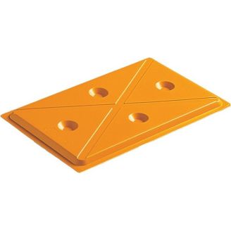 Rieber køleplade - 1/1 GN - orange - 85022038