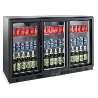 Refrigerador de barra Combisteel 3 portas deslizantes