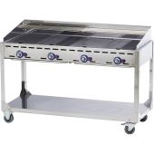 Hendi Green Fire Profi Line barbecue, 4 branders