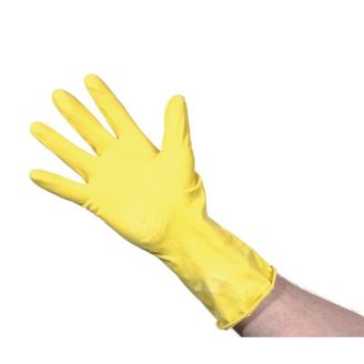 Jantex household gloves yellow L