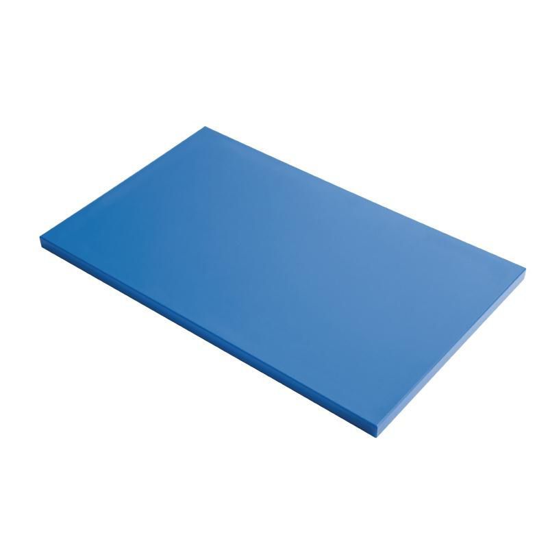 As Vrijstelling Mellow Gastro M HDPE snijplank blauw 600x400x20 mm