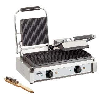 Bartscher elektrische dubbele contactgrill - A150671