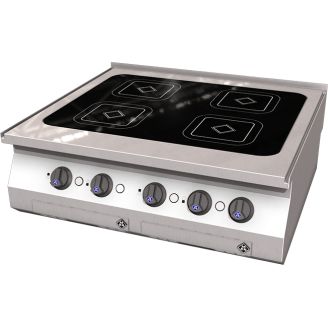 MKN 4-zone induction cooking table - table model 1223103