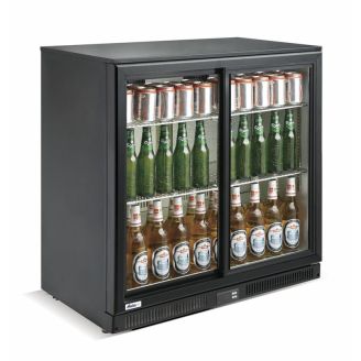Refrigeração Hendi bar - portas de correr - 228 litros