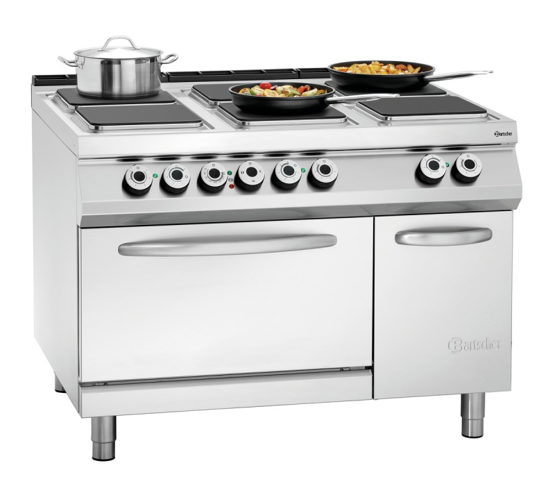 studio Snooze Soms soms Bartscher 6-position electric stove - electric oven, 296217